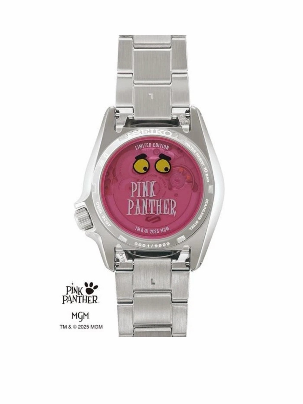 Seiko 5 Sports SKX Series Pink Panther Limited Edition - Picture 4 of 6